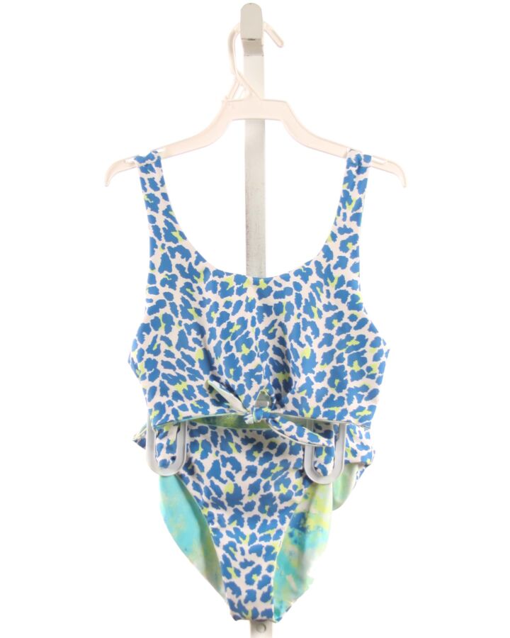 NO TAG  BLUE    2-PIECE SWIMSUIT