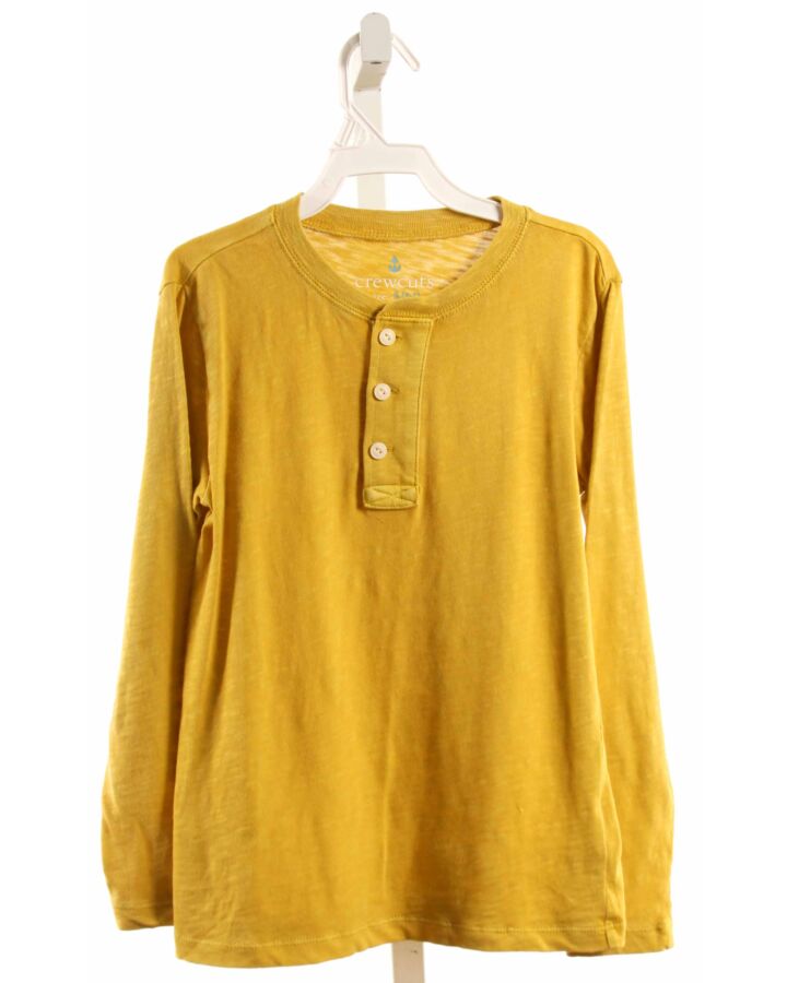 CREWCUTS  YELLOW    KNIT LS SHIRT