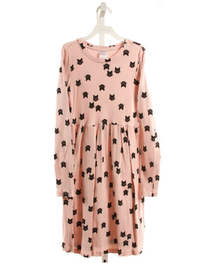 HANNA ANDERSSON  PINK KNIT  PRINTED DESIGN DRESS