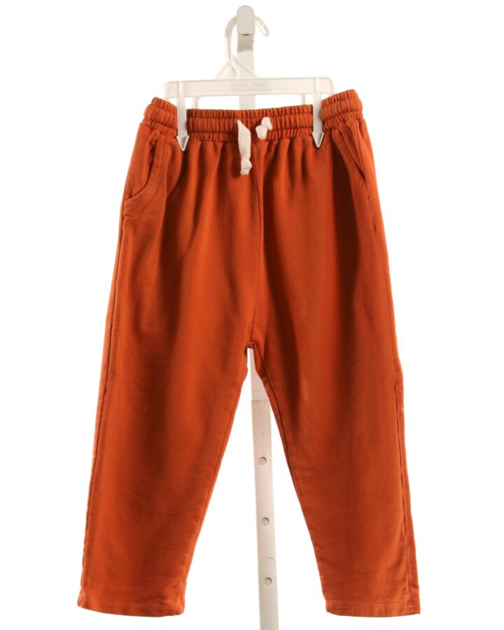 GRACE & JAMES  ORANGE KNIT   PANTS