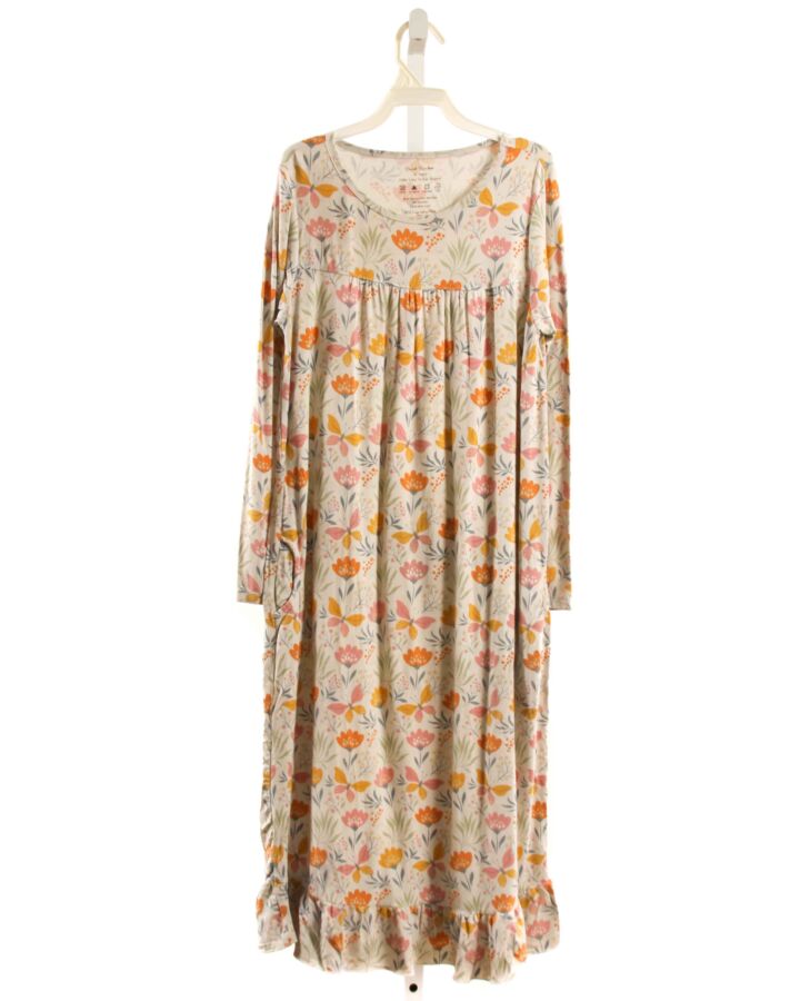 SWEET BAMBOO  ORANGE  FLORAL  LOUNGEWEAR
