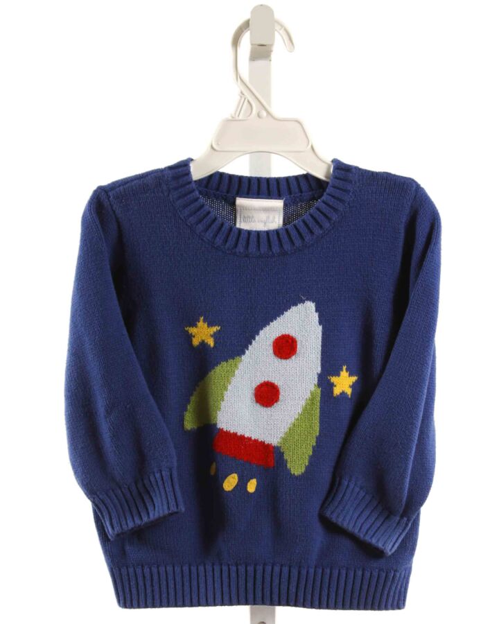 LITTLE ENGLISH  BLUE    SWEATER
