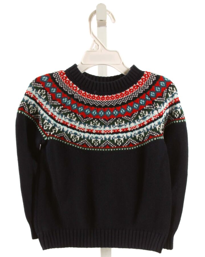 LITTLE ENGLISH  NAVY    SWEATER