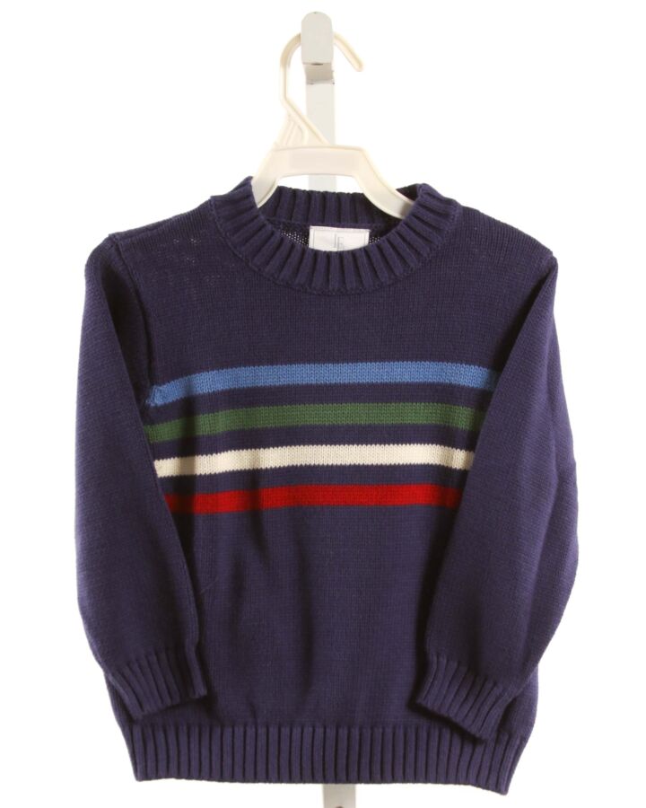 LITTLE ENGLISH  NAVY  STRIPED  SWEATER