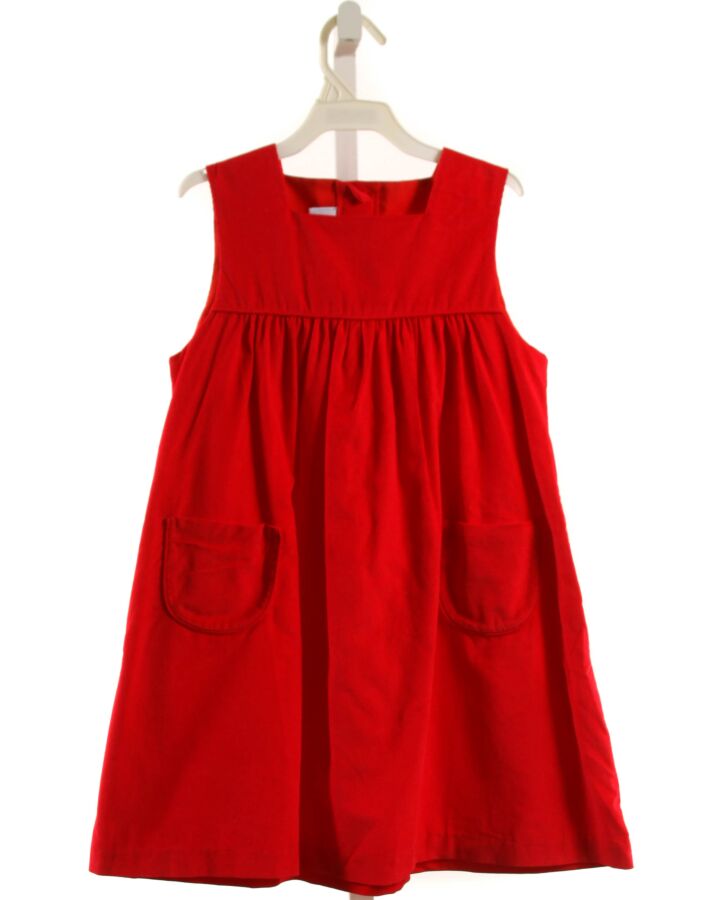 LITTLE ENGLISH  RED CORDUROY   DRESS