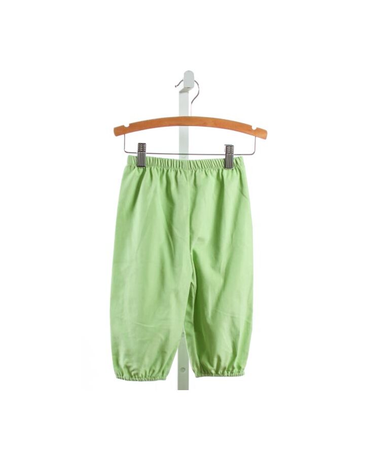 RED BEANS  LT GREEN CORDUROY  PANTS