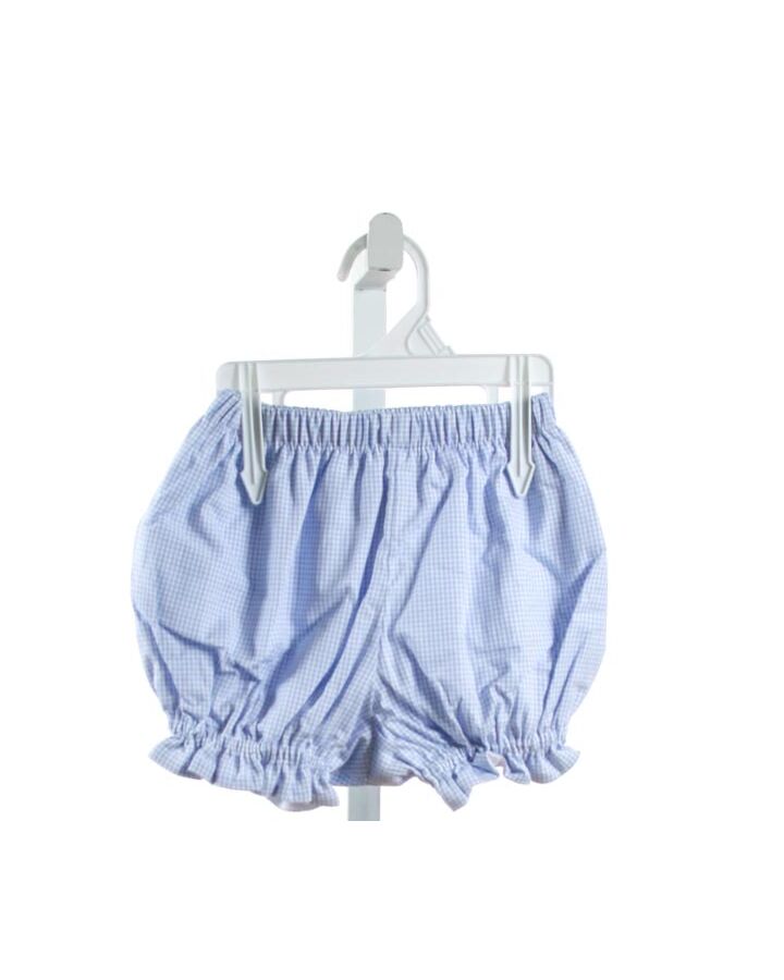 ALICE KATHLEEN  LT BLUE  GINGHAM  BLOOMERS