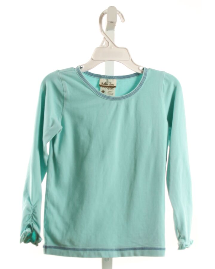 MATILDA JANE  BLUE    KNIT LS SHIRT