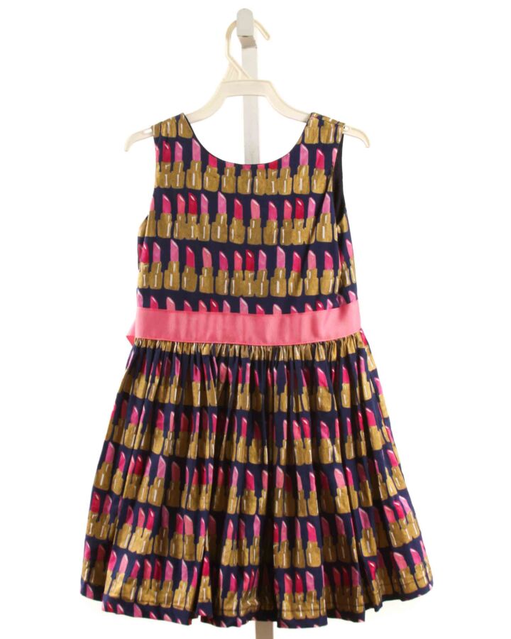 LITTLE LOAVES & FISHES  HOT PINK  PRINT  PARTY DRESS