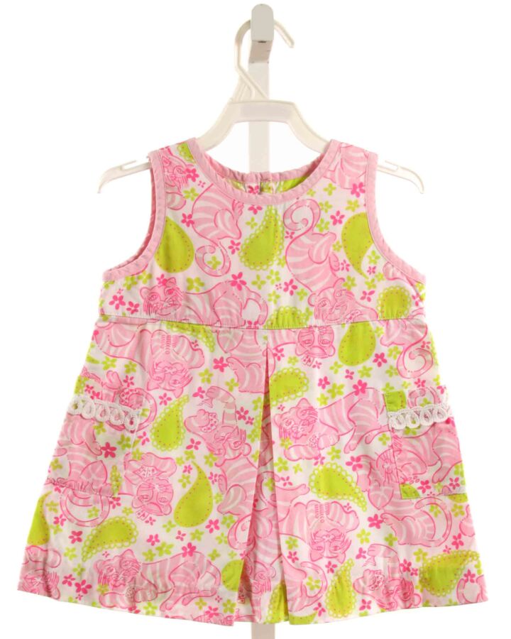 LILLY PULITZER  HOT PINK    DRESS