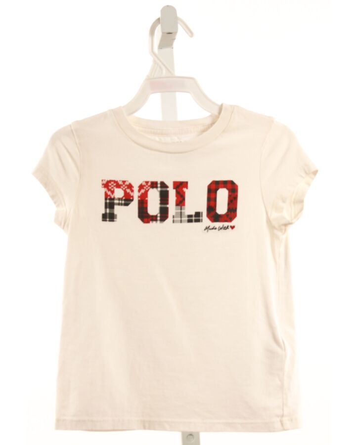 POLO BY RALPH LAUREN  OFF-WHITE  PRINT  T-SHIRT