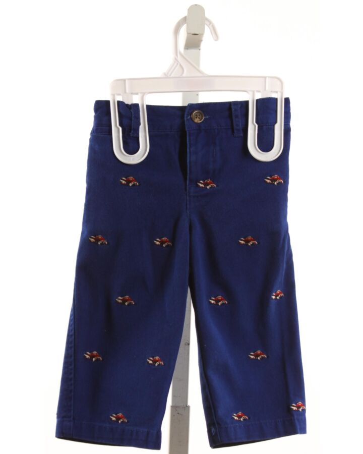 POLO BY RALPH LAUREN  BLUE   EMBROIDERED PANTS