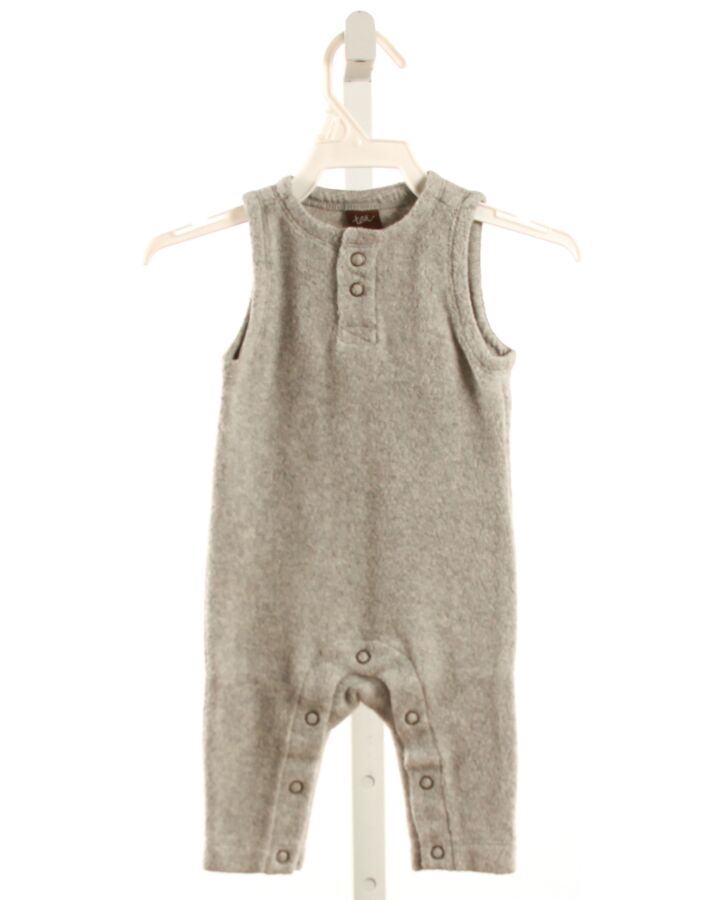 TEA  GRAY    KNIT ROMPER