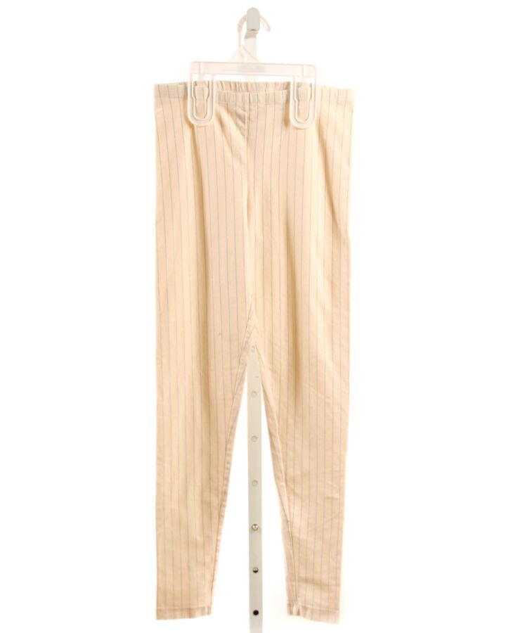 TEA  IVORY  STRIPED  LEGGINGS