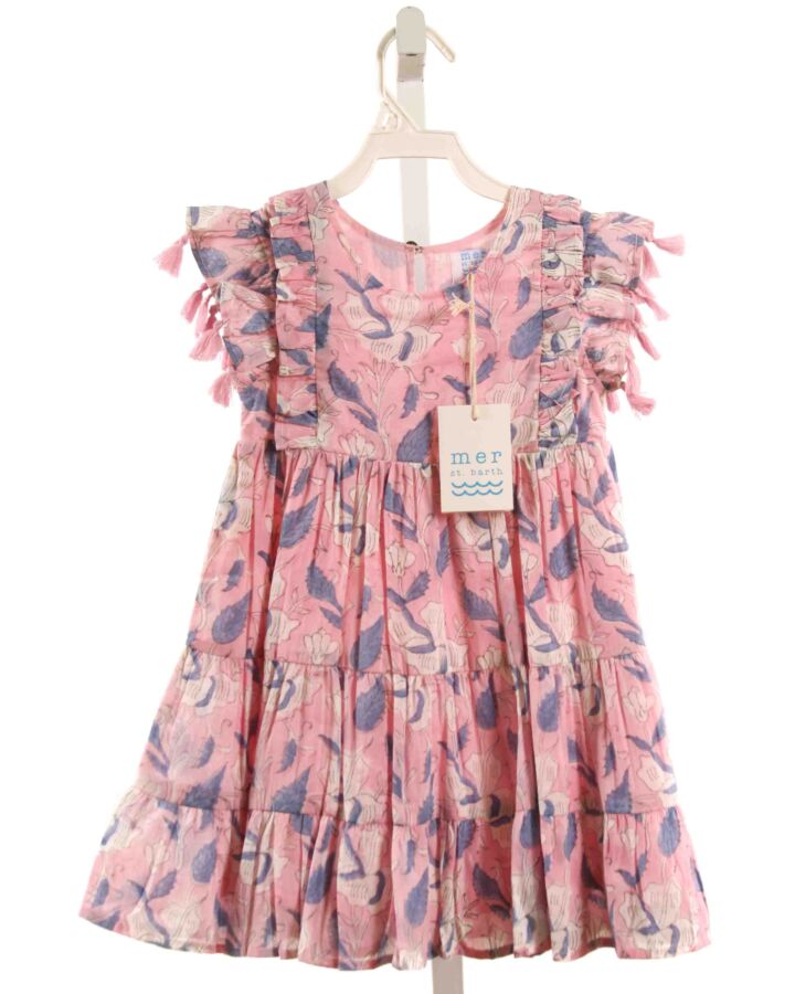 MER ST. BARTH  PINK  FLORAL  DRESS