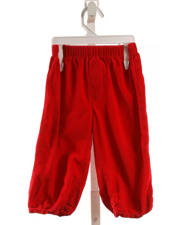 LITTLE ENGLISH  RED    PANTS