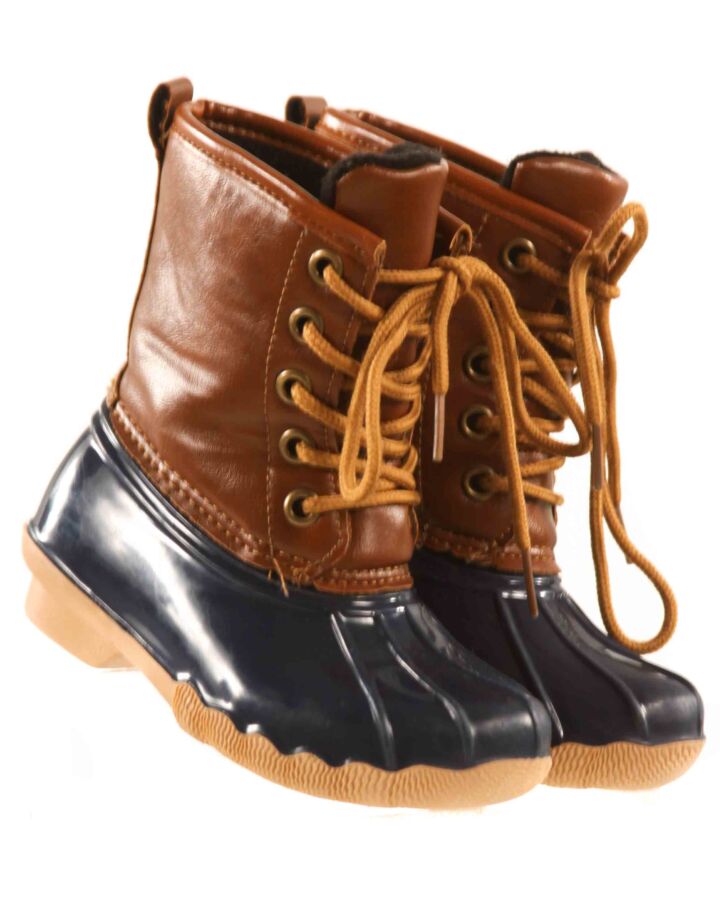 NO TAG BROWN BOOTS  *VGU SIZE TODDLER 8