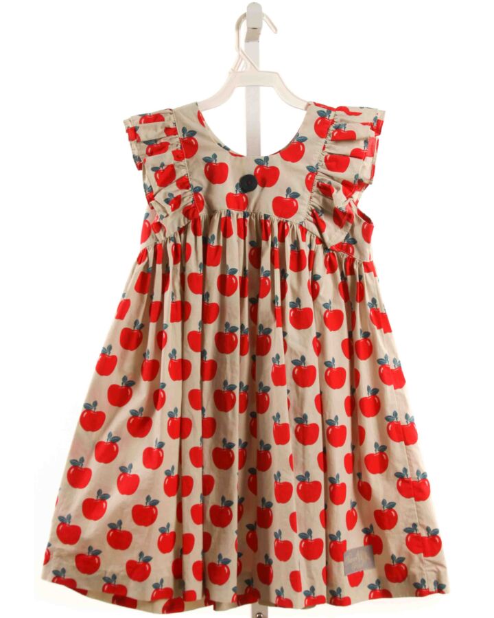 ELEANOR ROSE  RED  PRINT  DRESS