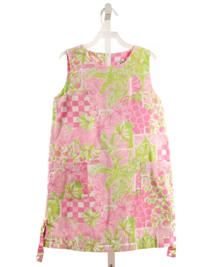 LILLY PULITZER  PINK  FLORAL  DRESS