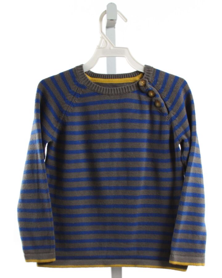 BABY BODEN  BLUE  STRIPED  SWEATER