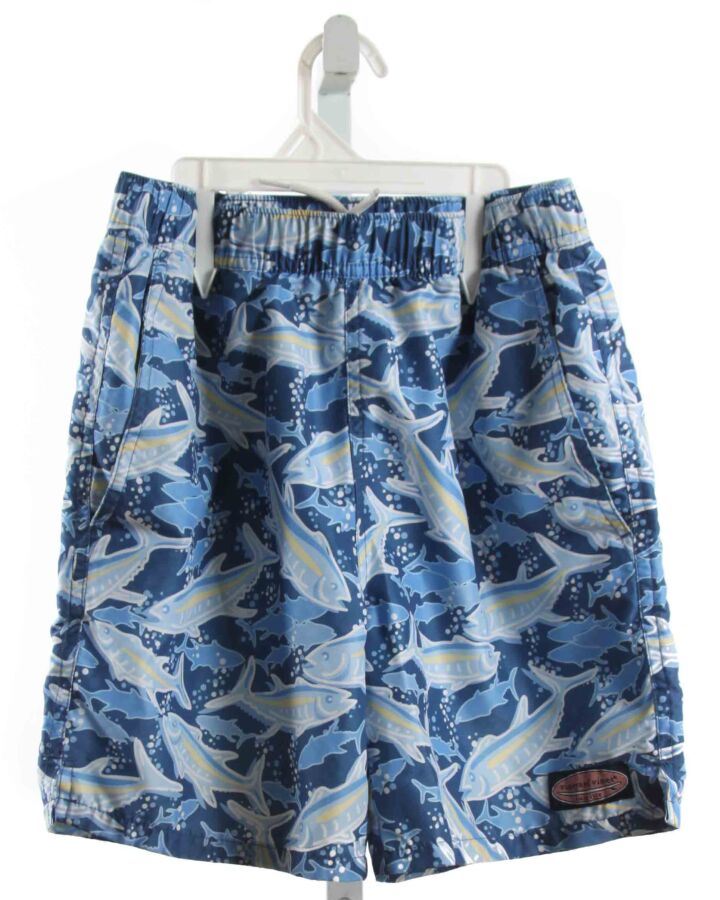 VINEYARD VINES  BLUE    SWIM TRUNKS