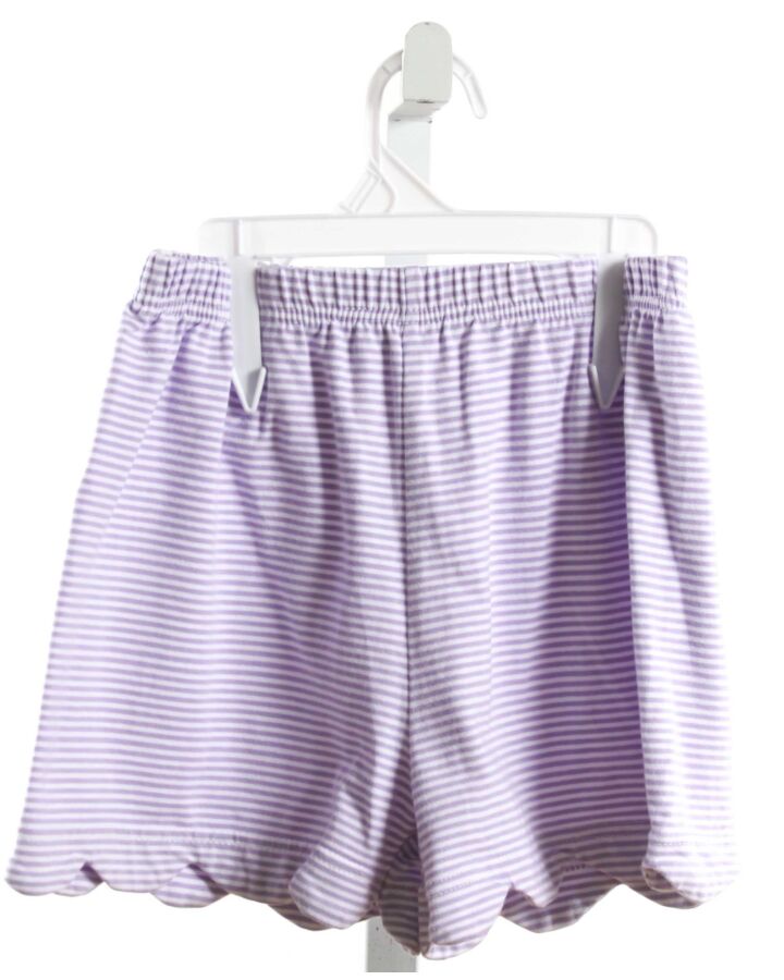 PBJ  LAVENDER  STRIPED  SHORTS