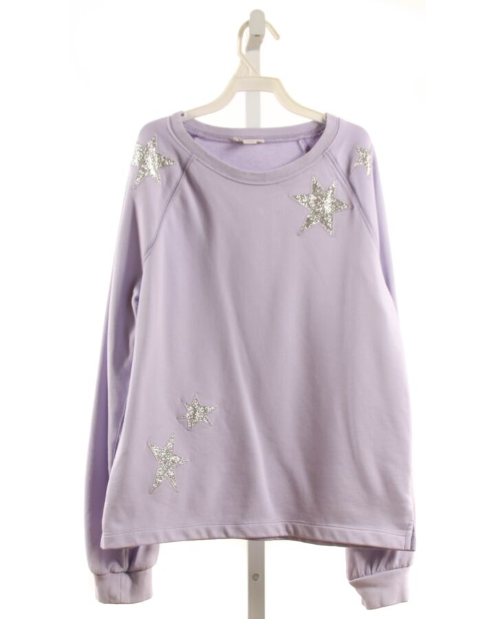 CREWCUTS  LAVENDER   APPLIQUED PULLOVER