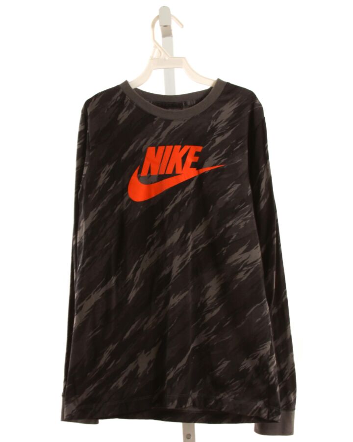 NIKE  BLACK  PRINT  T-SHIRT