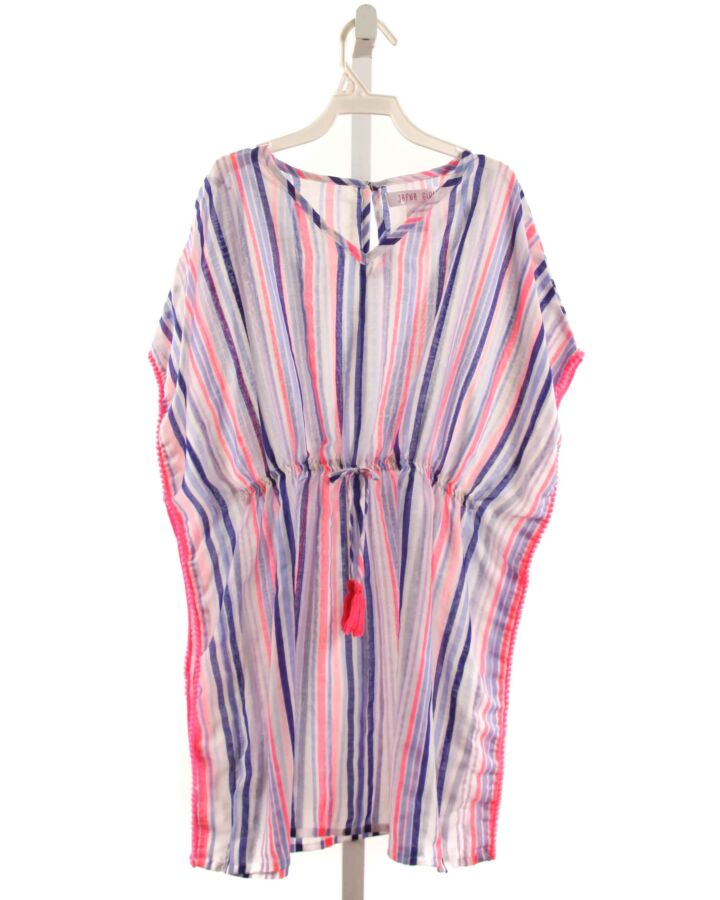JAPNA GIRLS  BLUE  STRIPED  COVER UP
