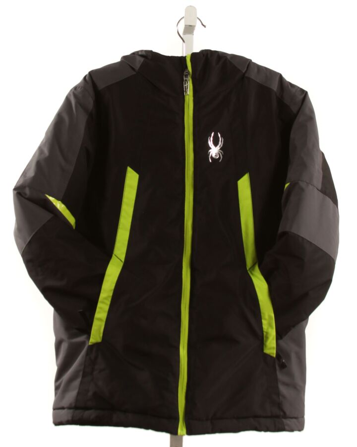 SPYDER  BLACK    OUTERWEAR