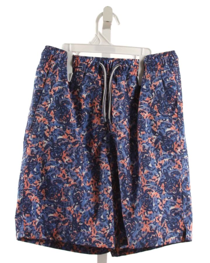 PETER MILLAR  BLUE    SWIM TRUNKS