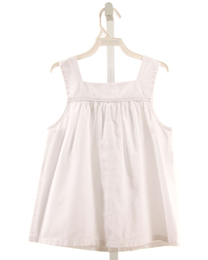 KATE & LIBBY  WHITE    SLEEVELESS SHIRT