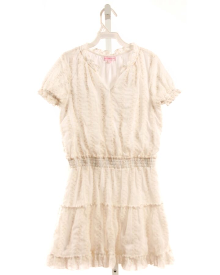 DESIGN HISTORY  WHITE EYELET  SMOCKED DRESS