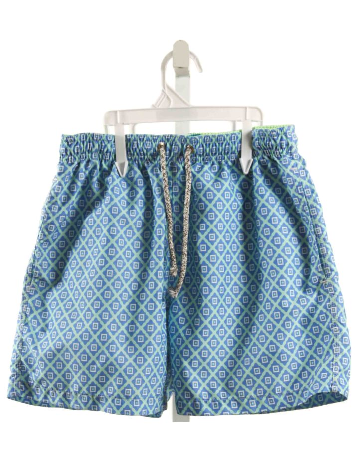 MICHAEL'S SWIMWEAR  BLUE    SWIM TRUNKS