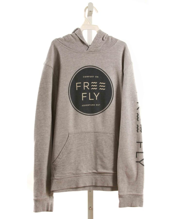 FREE FLY  GRAY    PULLOVER