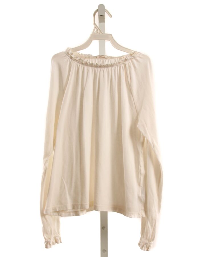 CREWCUTS  WHITE    KNIT LS SHIRT