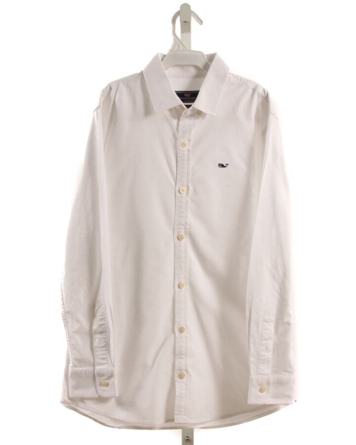 VINEYARD VINES  WHITE    DRESS SHIRT