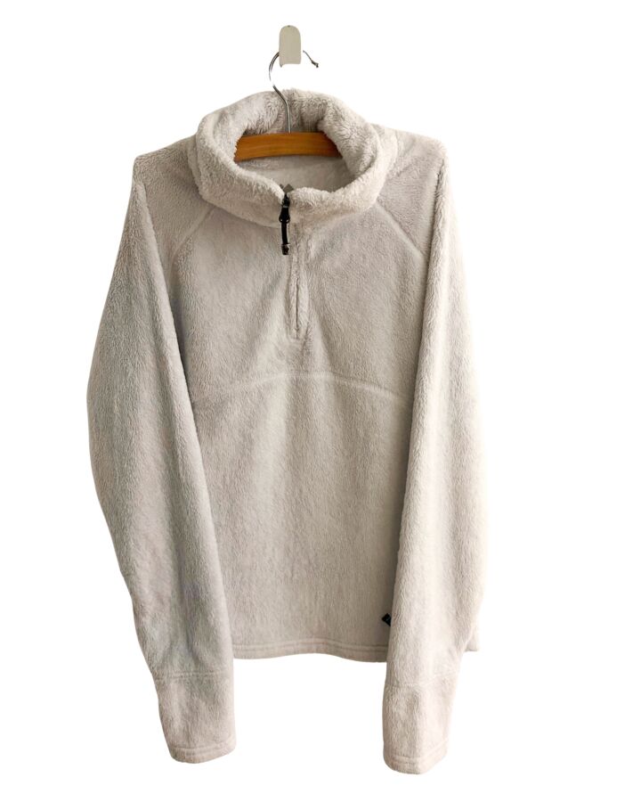 OBERMEYER  WHITE FLEECE   OUTERWEAR