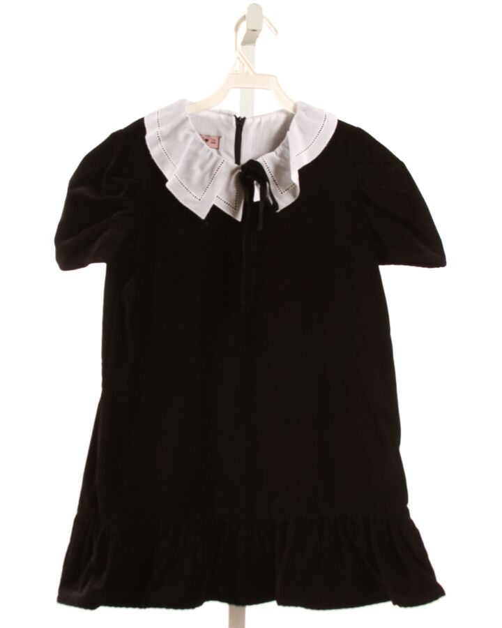 PHI CLOTHING  BLACK VELVET   PARTY DRESS WITH BOW