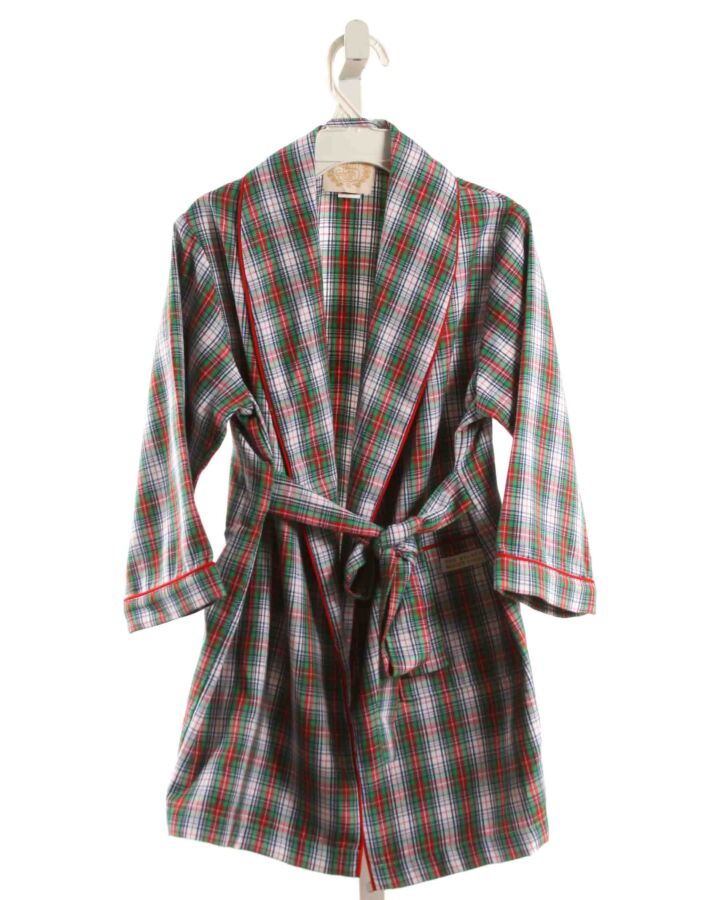 THE BEAUFORT BONNET COMPANY  GREEN  PLAID  LOUNGEWEAR