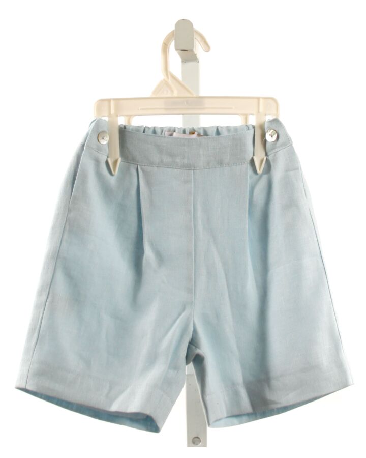 SAL & PIMENTA  LT BLUE LINEN   SHORTS