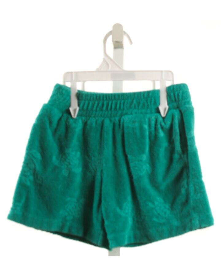 VILEBREQUIN  GREEN TERRY CLOTH   SHORTS