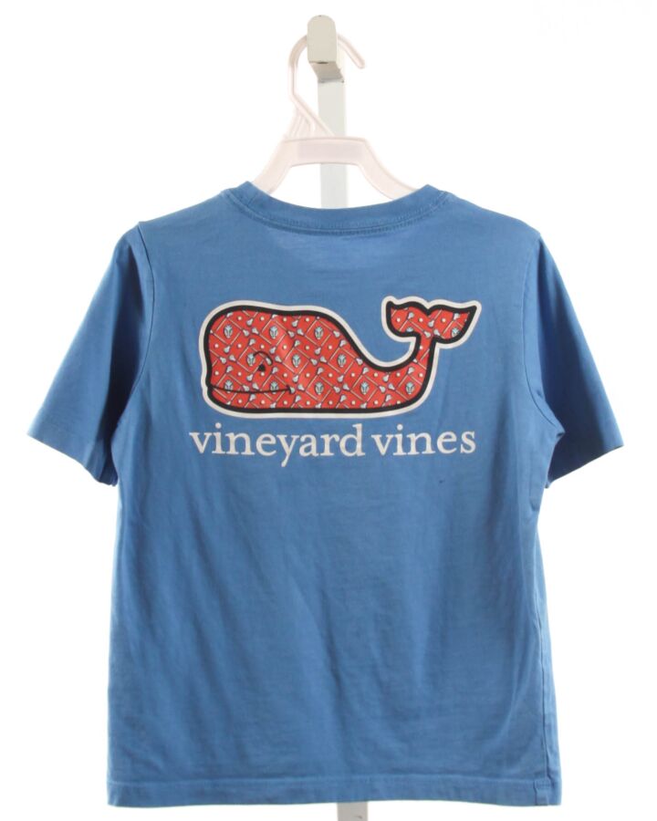 VINEYARD VINES  BLUE  PRINT  T-SHIRT