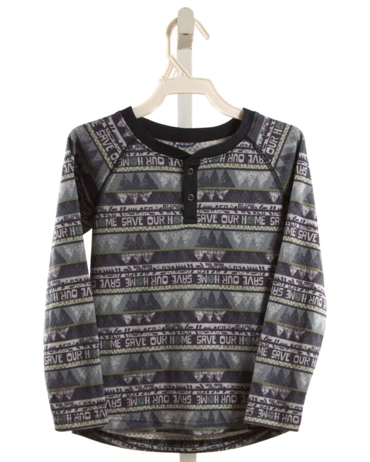 PATAGONIA  BLUE    KNIT LS SHIRT