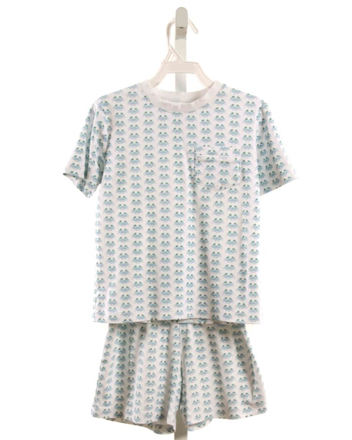 LILA + HAYES  AQUA  PRINT  LOUNGEWEAR