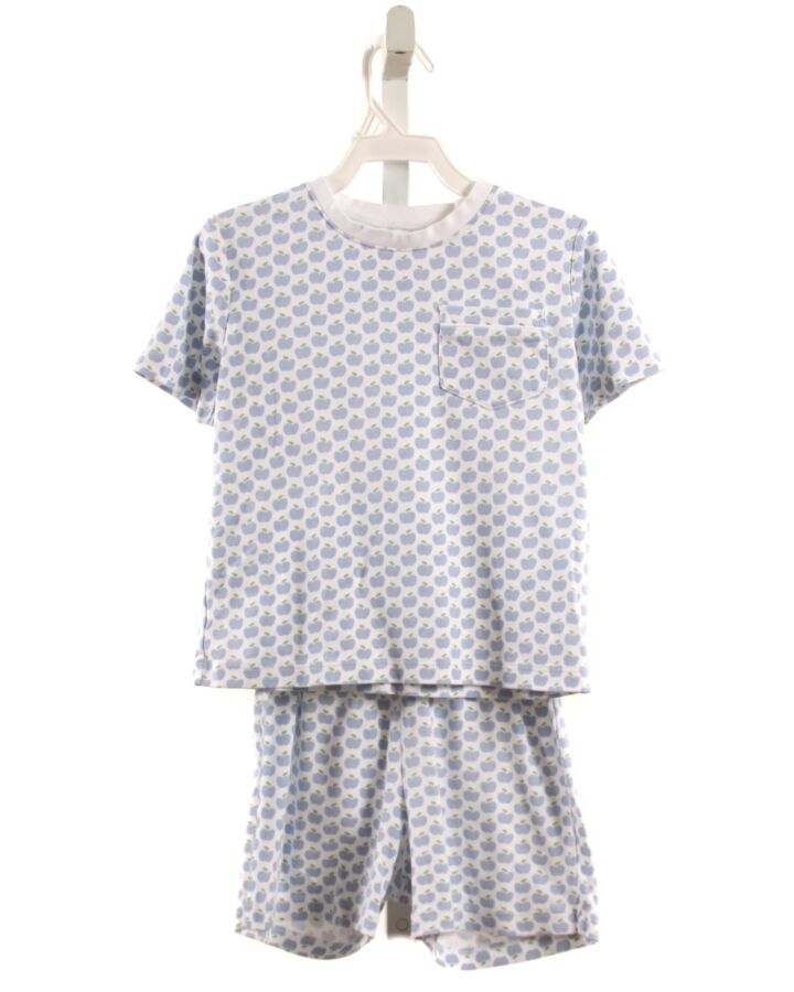 LILA + HAYES  LT BLUE  PRINT  LOUNGEWEAR