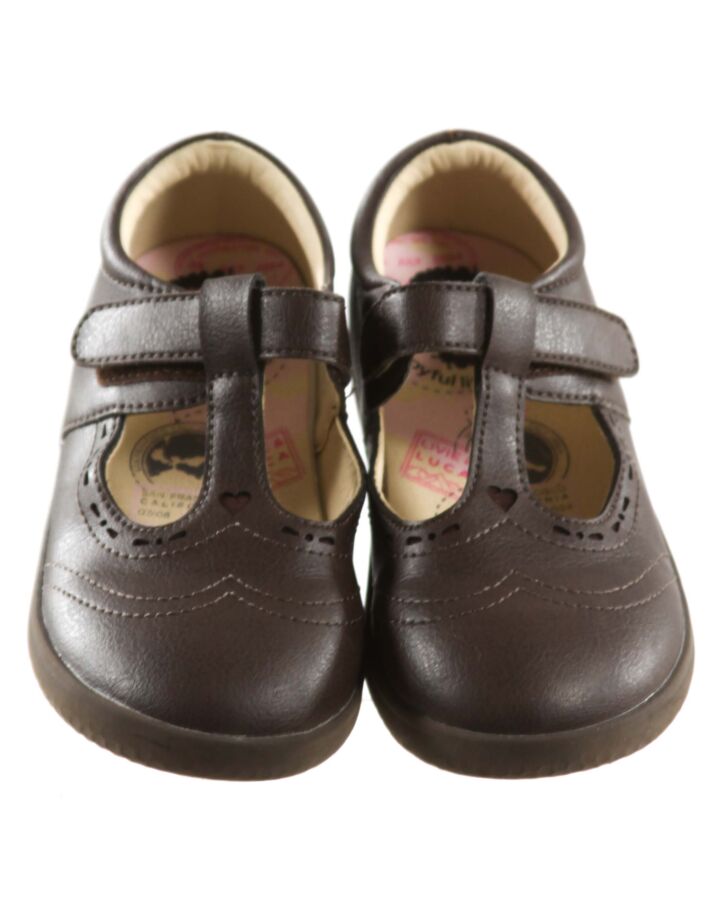LIVIE & LUCA BROWN MARY JANES  *EUC SIZE TODDLER 11