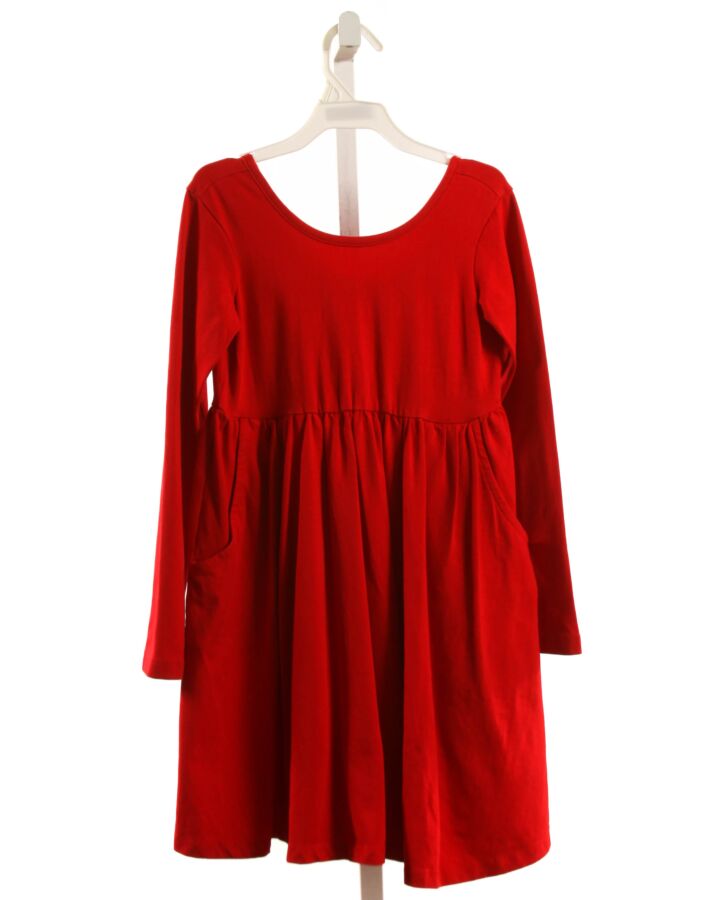 HANNA ANDERSSON  RED    KNIT DRESS