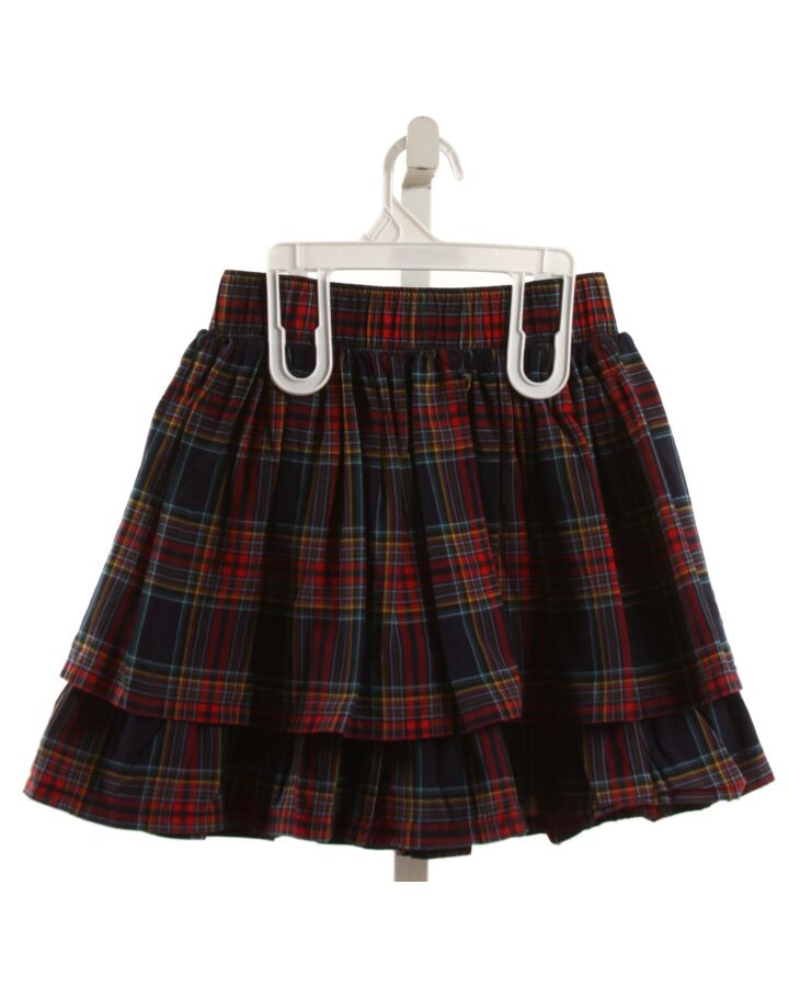 HANNA ANDERSSON  NAVY  PLAID  SKIRT