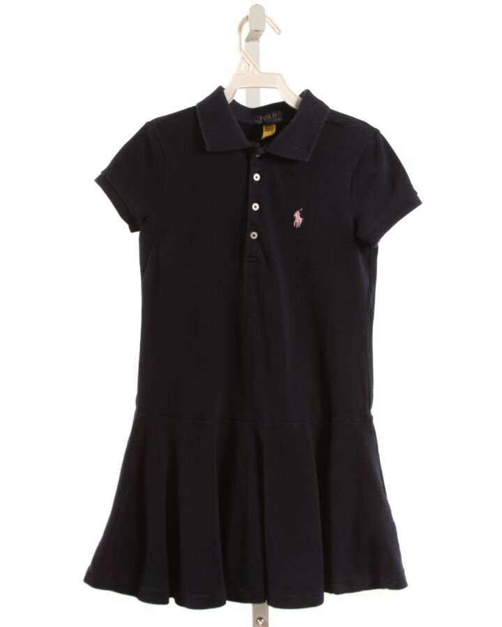 POLO BY RALPH LAUREN  NAVY    KNIT DRESS